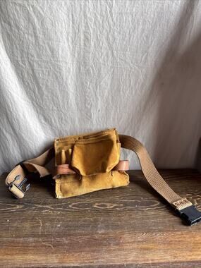 Nicholas Heavy Suede Top Grain Cowhide No 82303P Tool Bag